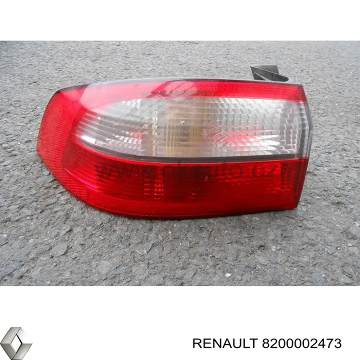 Lampa zespolona tylna lewa zewnętrzna Renault (RVI) 8200002473 cena, od 45,97 USD