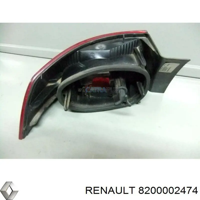Lampa zespolona tylna prawa zewnętrzna Renault (RVI) 8200002474 cena, od 40,92 USD