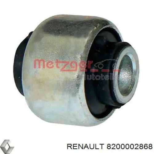 Silentblock przedniego wahacza dolnego 8200002868 Renault (RVI)