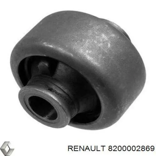 Silentblock przedniego wahacza dolnego 8200002869 Renault (RVI)