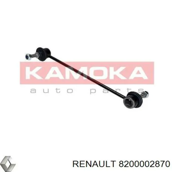 Do koszyka 8200002870 Renault (RVI) Łącznik stabilizatora przedniego