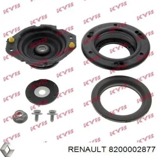 8200002877 Renault (RVI) Poduszka amortyzatora przedniego
