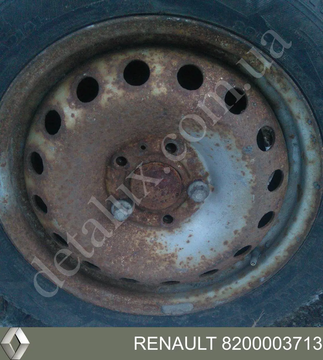 Felgi stalowe (kute) Renault (RVI) 8200003713 cena, od 125,25 USD