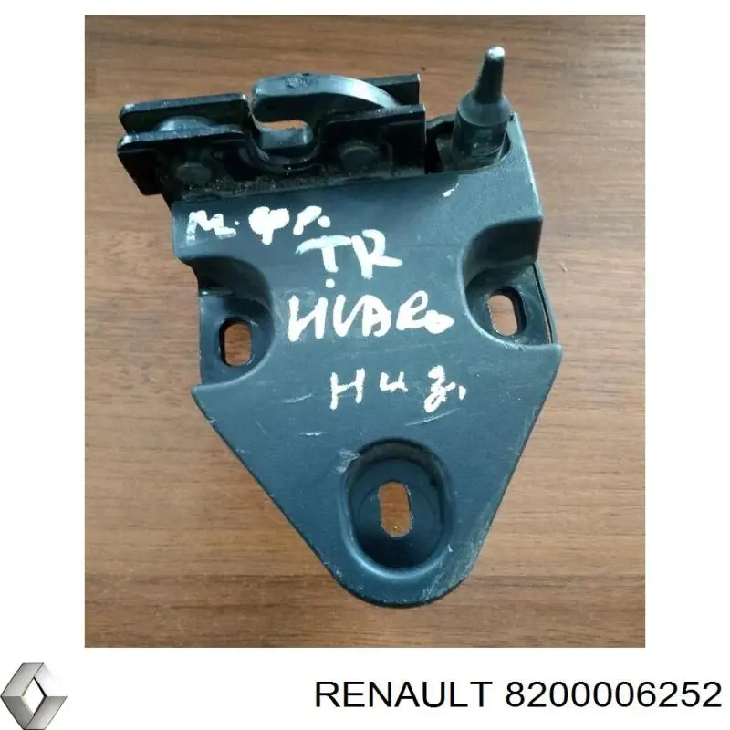 Do koszyka 8200006252 Renault (RVI) Zamek drzwi tylnych prawych skrzydłowych dolny