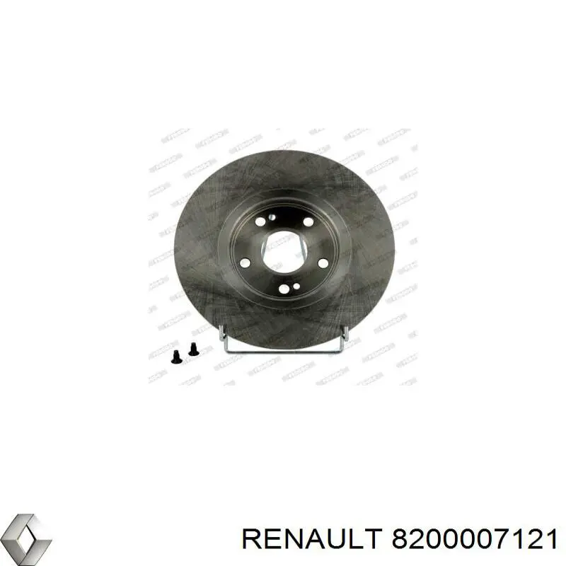 8200007121 Renault (RVI) Tarcza hamulcowa przednia