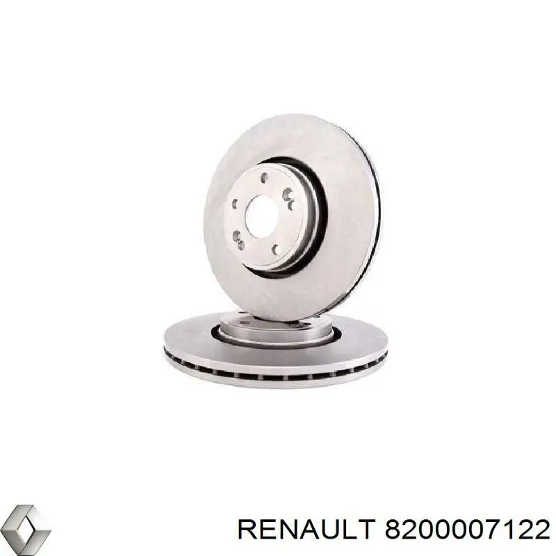 Tarcza hamulcowa przednia Renault (RVI) 8200007122 cena, od 64,54 USD