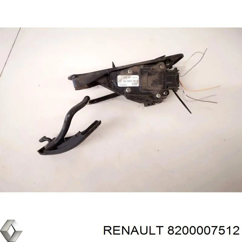 Pedał przyspieszenia (gazu) Renault (RVI) 8200007512 cena, od 62,99 USD