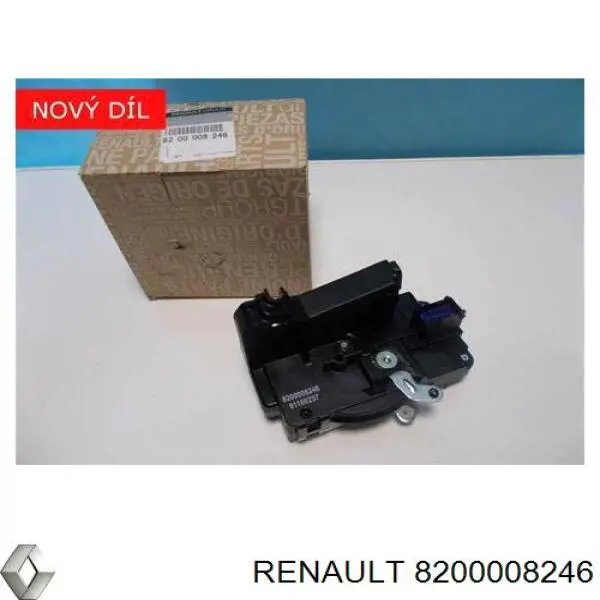 Zamek drzwi przednich lewych Renault (RVI) 91166237 cena, od 56,18 USD