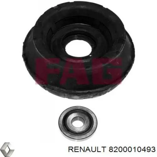 Poduszka amortyzatora przedniego 8200010493 Renault (RVI)