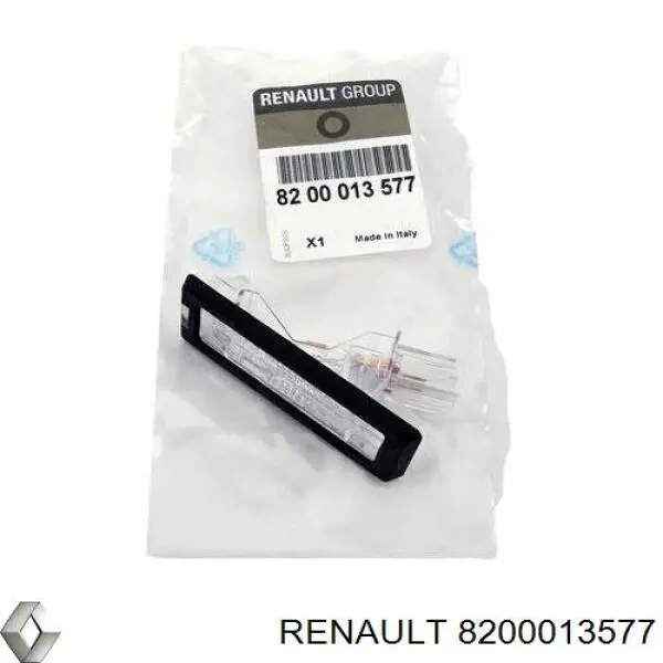 8200013577 Renault (RVI) lampa oświetlenia tylnej tablicy rejestracyjnej