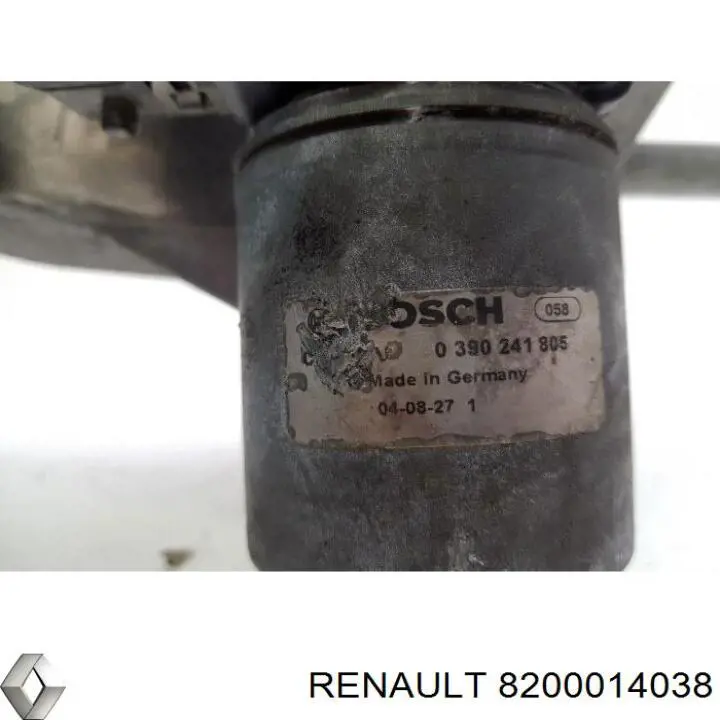 Do koszyka Mechanizm wycieraczek Renault Espace IV JK0