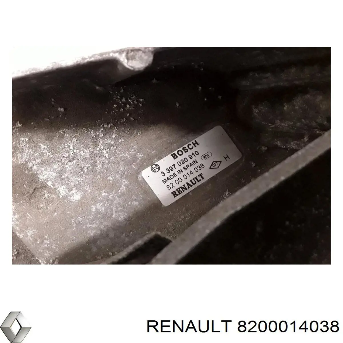 Mechanizm wycieraczek Renault Espace IV