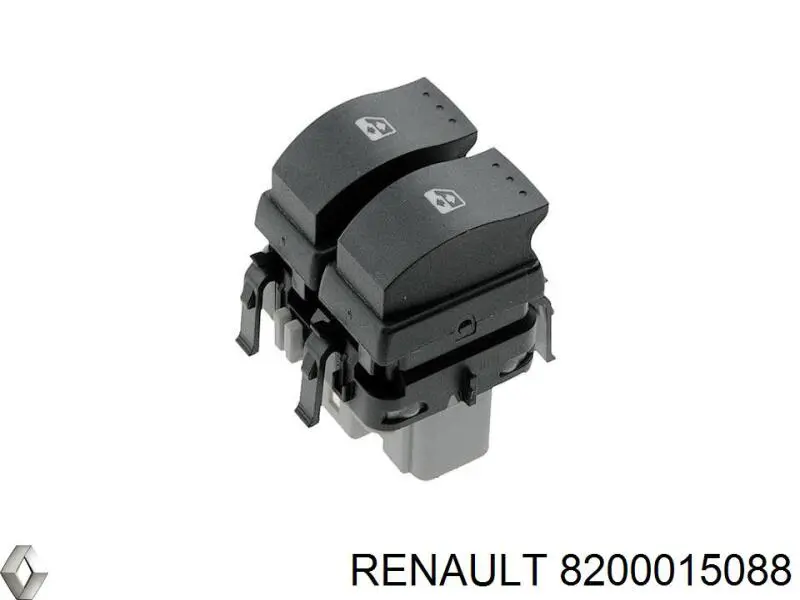 8200015088 Renault (RVI) Panel przyciskowy sterowania podnośnikiem szyby przedni lewy