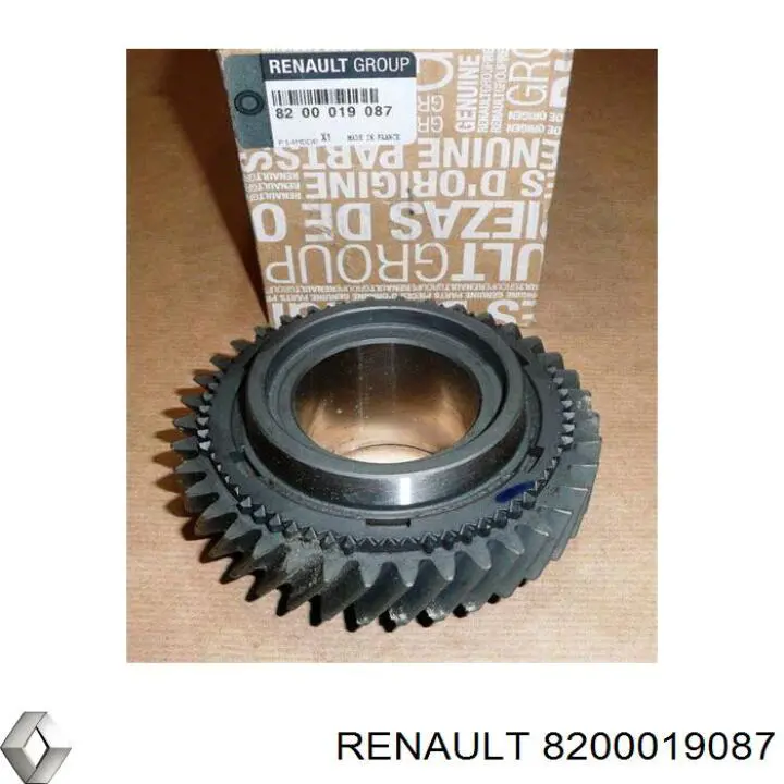 Koło zębate 2. biegu napędzane Renault (RVI) 8200019087 cena, od 157,96 USD