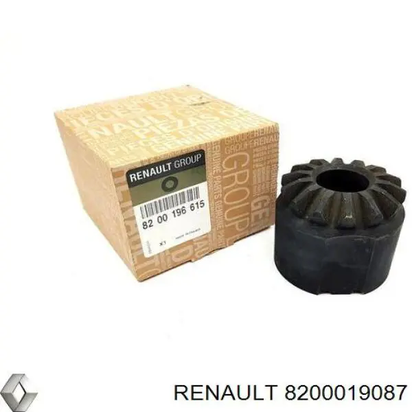 Do koszyka 8200019087 Renault (RVI) Koło zębate 2. biegu napędzane