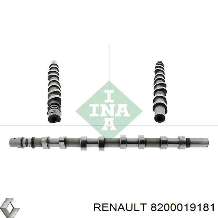 Do koszyka 8200019181 Renault (RVI) Wał rozrządu silnika ssący, dolotowy