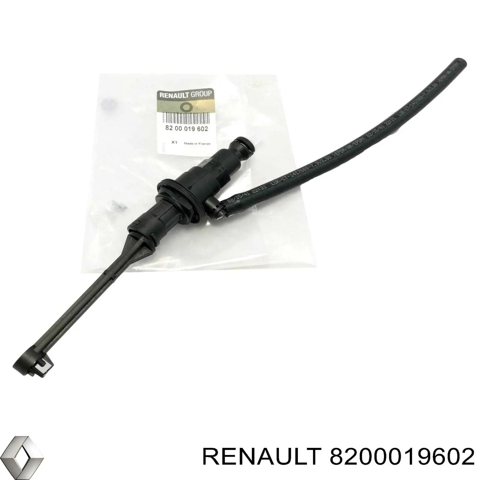 Do koszyka 8200019602 Renault (RVI) Cylinder sprzęgła główny