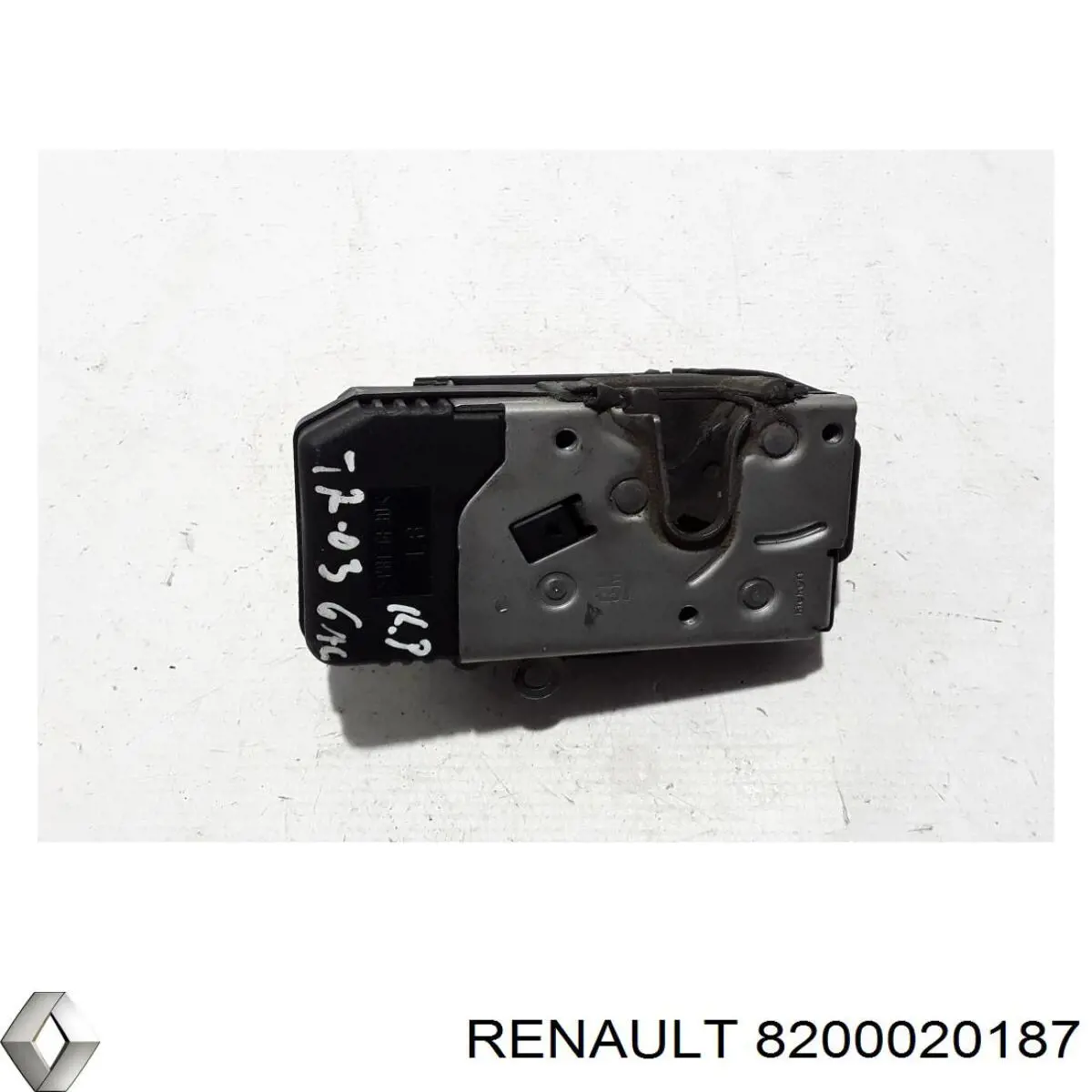 8200020187 Renault (RVI) Zamek drzwi tylnych lewych skrzydłowych
