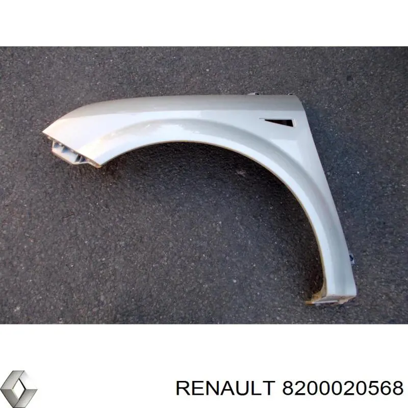 Błotnik przedni lewy Renault (RVI) 8200020568 cena, od 88,53 USD