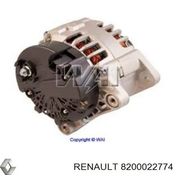 Alternator Renault (RVI) 8200022774
