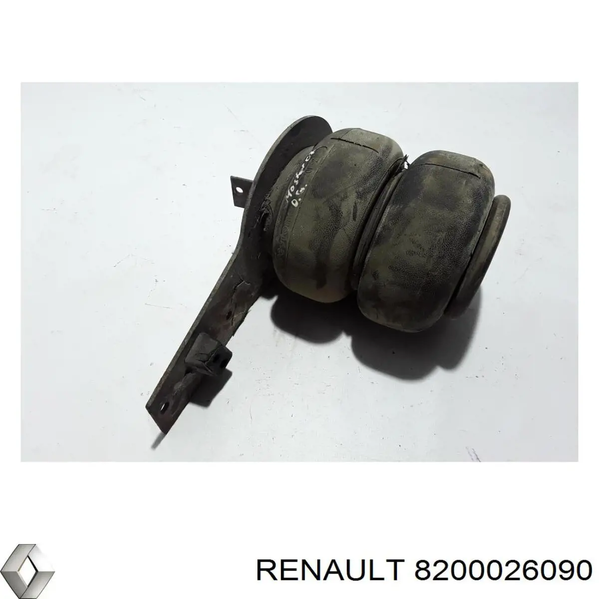 Poduszka pneumatyczna (resor pneumatyczny) mostu tylnego Renault (RVI) 8200026090 cena, od 480,91 USD