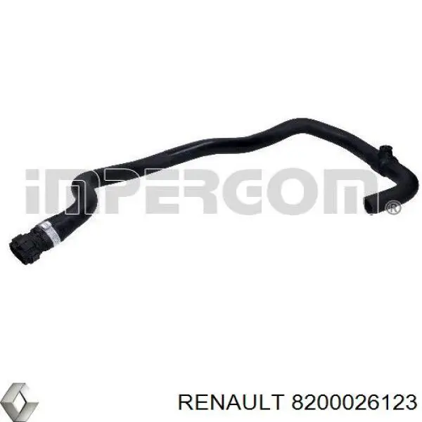 8200026123 Renault (RVI) Przewód (króciec) układu chłodzenia