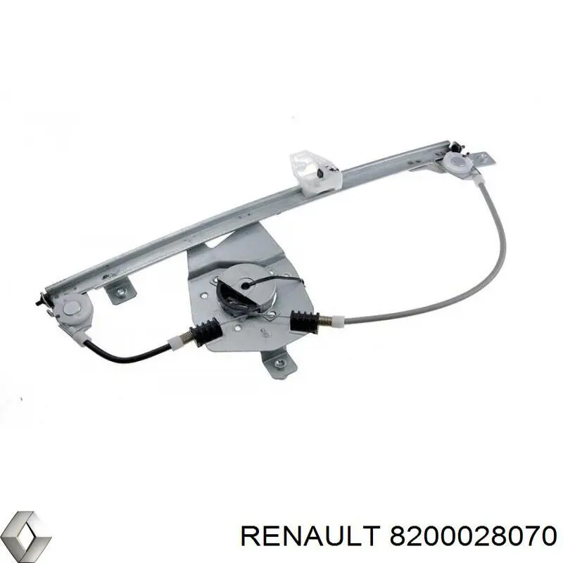 Mechanizm podnoszenia szyby drzwi tylnych lewych Renault (RVI) 8200028070 cena, od 64,70 USD