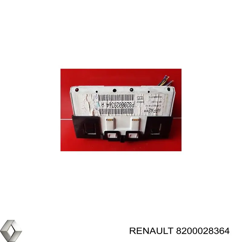 Wyświetlacz wielofunkcyjny Renault (RVI) 8200028364 cena, od 38,90 USD