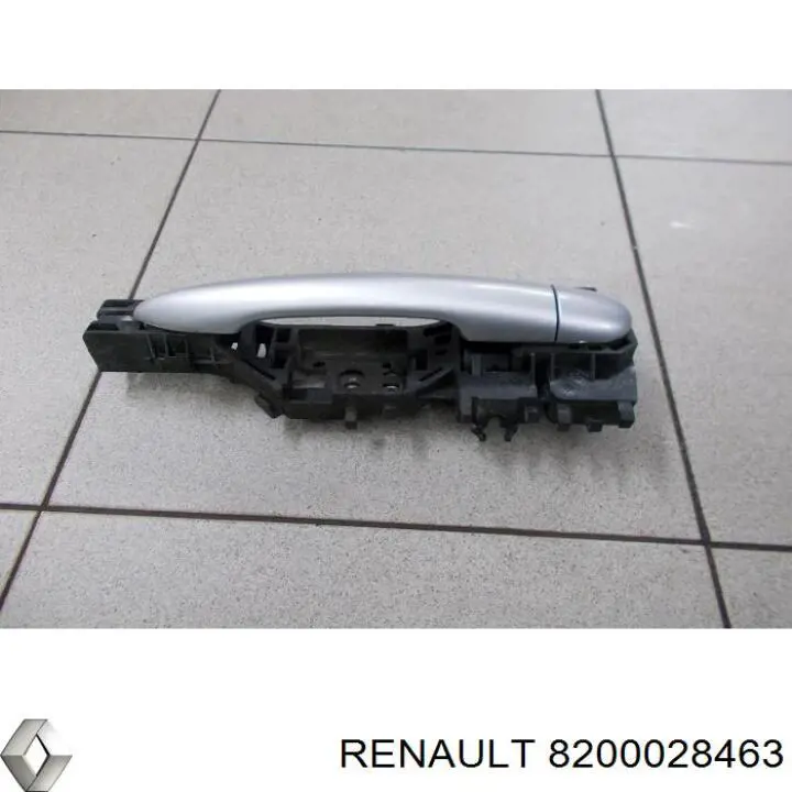 Pałąk zewnętrznej klamki drzwi przednich lewej Renault (RVI) 8200028463 cena, od 36,42 USD