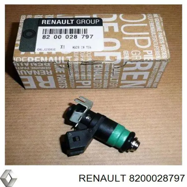 Wtryskiwacz paliwa Renault (RVI) 8200028797 cena, od 49,07 USD