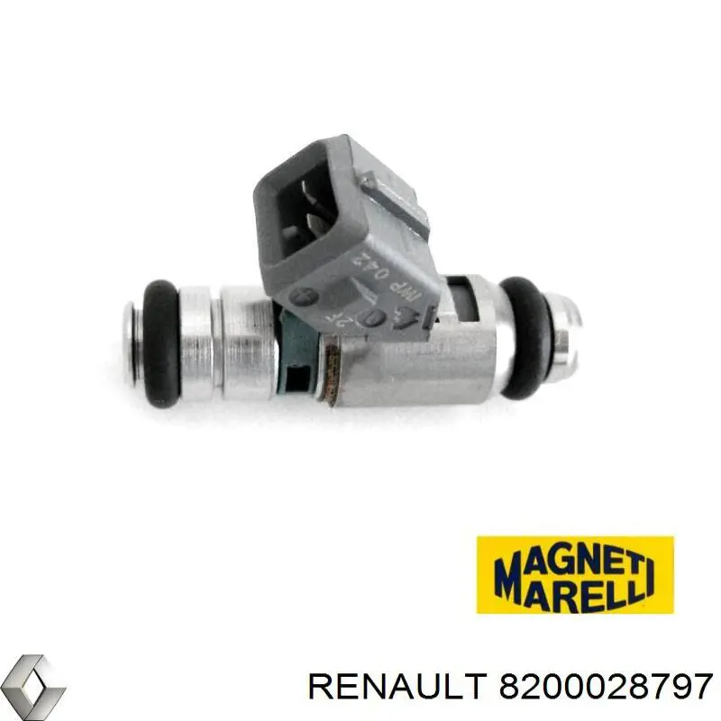 Wtryskiwacz paliwa Renault (RVI) 8200028797