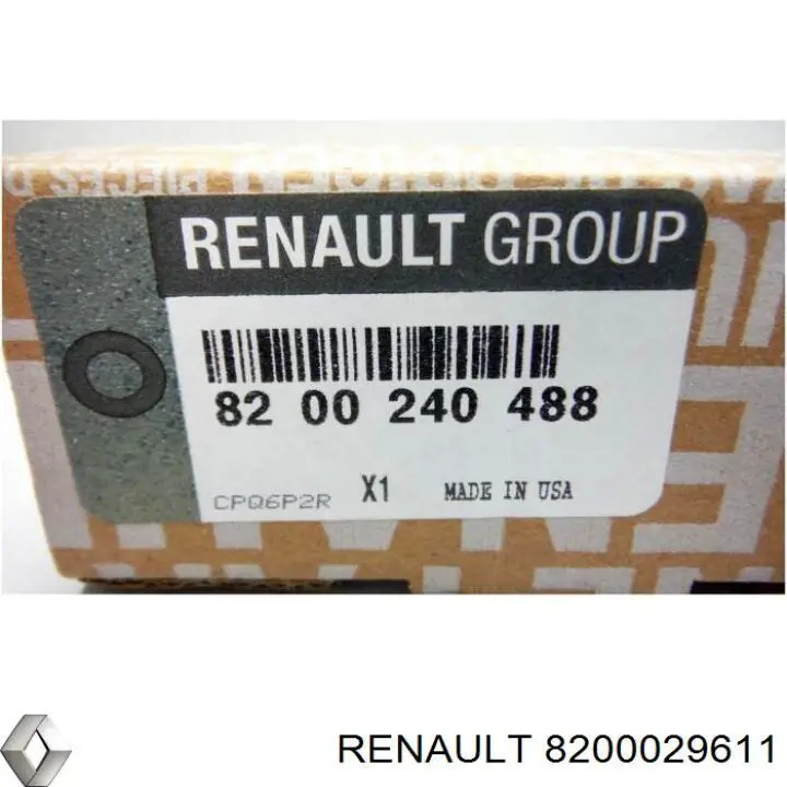 Do koszyka 8200029611 Renault (RVI) Wtryskiwacz paliwa