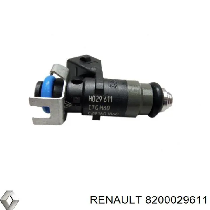 Wtryskiwacz paliwa Renault (RVI) 8200029611 cena, od 78,08 USD