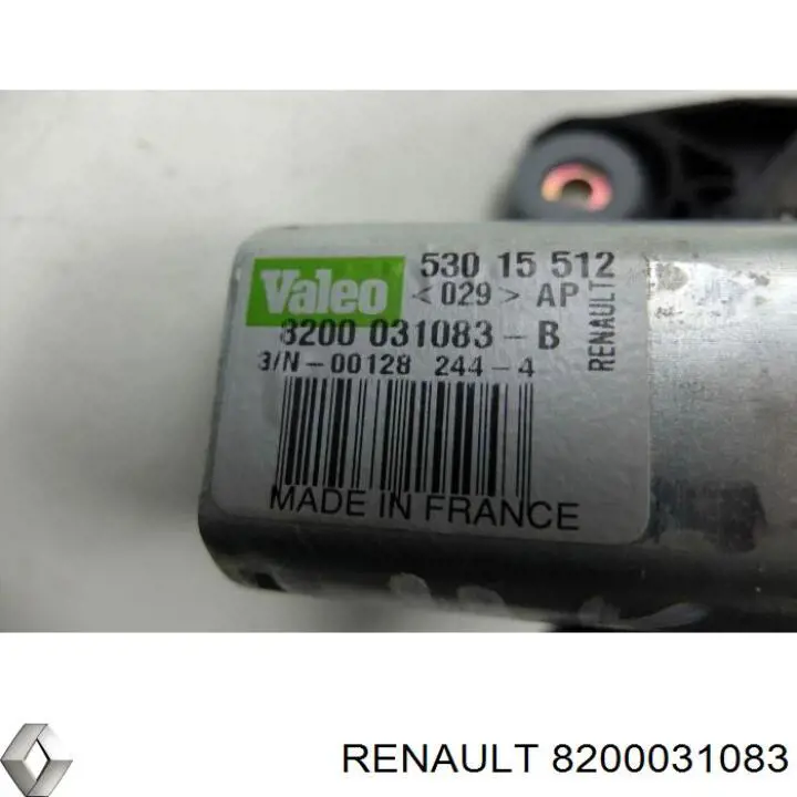 Do koszyka 8200031083 Renault (RVI) Silniczek wycieraczki tylnej szyby