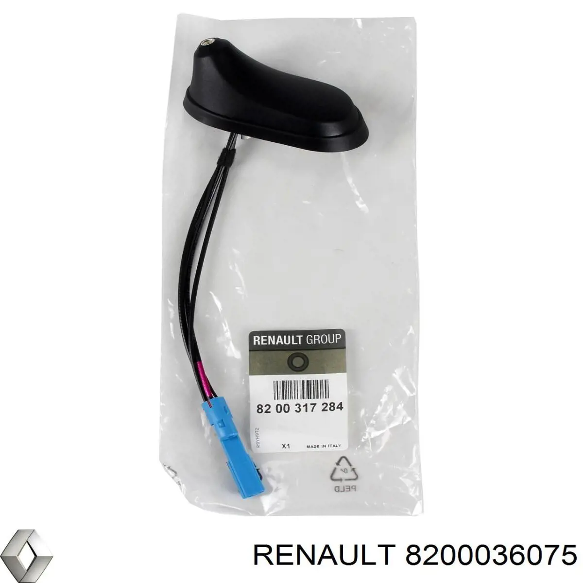 Do koszyka 8200036075 Renault (RVI) Listwa ochronna drzwi bocznych (przesuwnych)