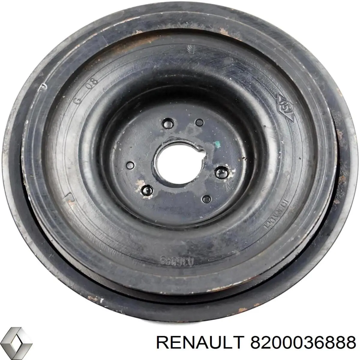 8200036888 Renault (RVI) koło pasowe wału korbowego