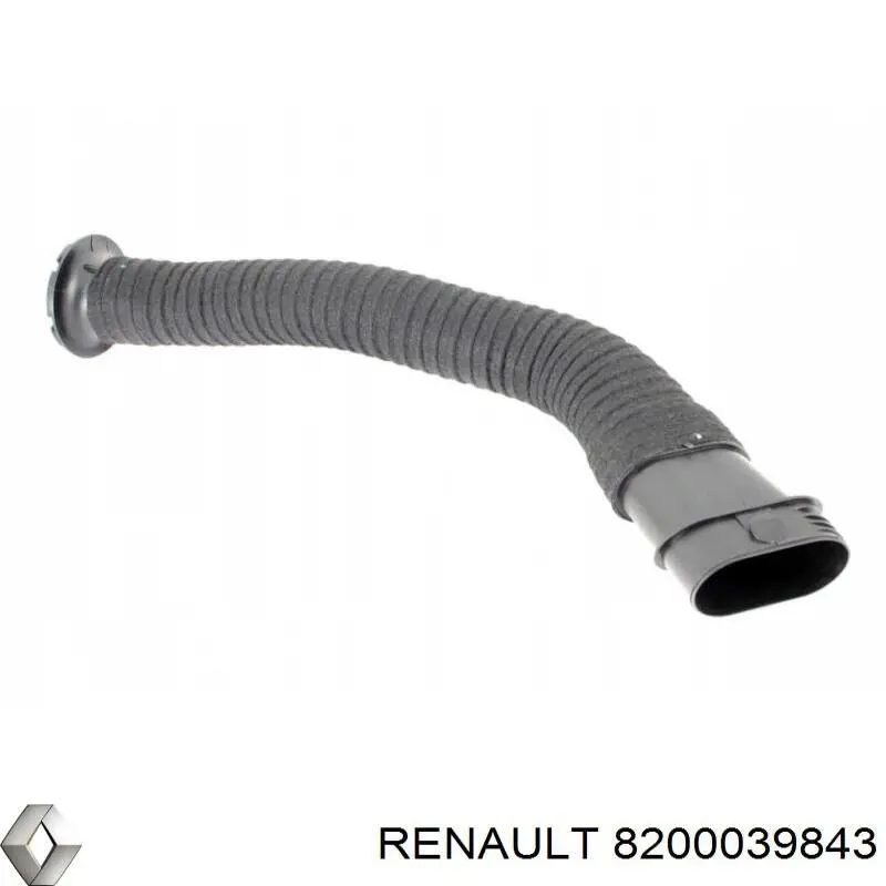 Do koszyka 8200039843 Renault (RVI) Króciec powietrza, wlot filtra powietrznego