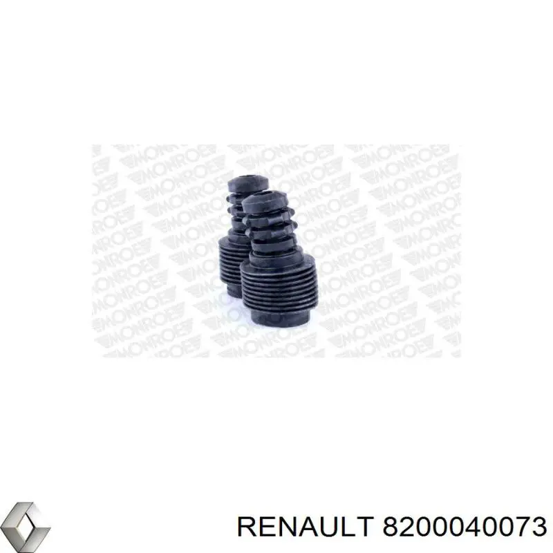 Do koszyka 8200040073 Renault (RVI) Osłona amortyzatora przedniego