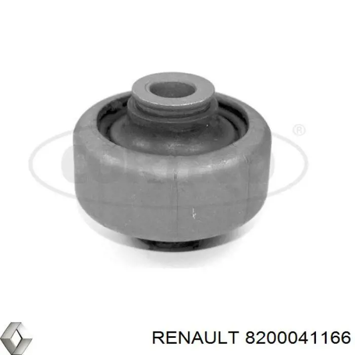 Silentblock przedniego wahacza dolnego 8200041166 Renault (RVI)