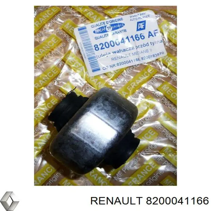 Silentblock przedniego wahacza dolnego 8200041166 Renault (RVI)