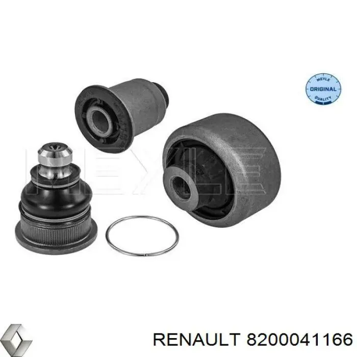 Do koszyka 8200041166 Renault (RVI) Silentblock przedniego wahacza dolnego