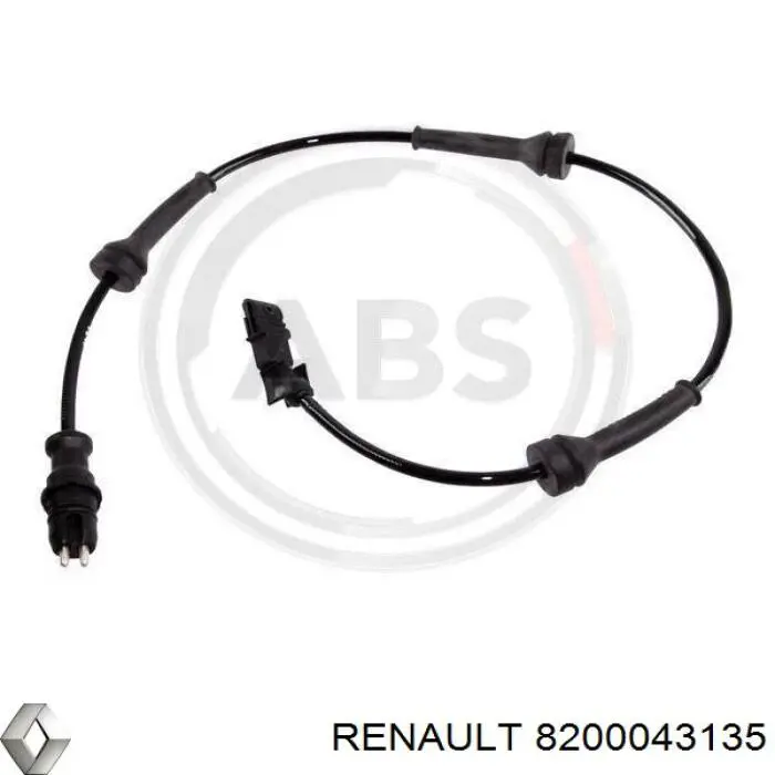 Czujnik ABS przedni Renault (RVI) 8200043135 cena, od 25,51 USD