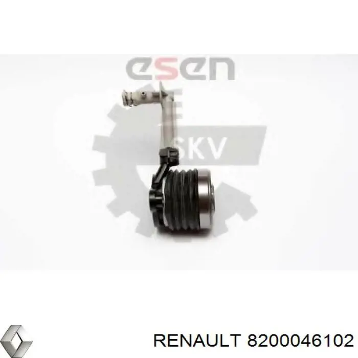 8200046102 Renault (RVI) Cylinder roboczy sprzęgła (wysprzęglik) w komplecie z łożyskiem wyciskowym