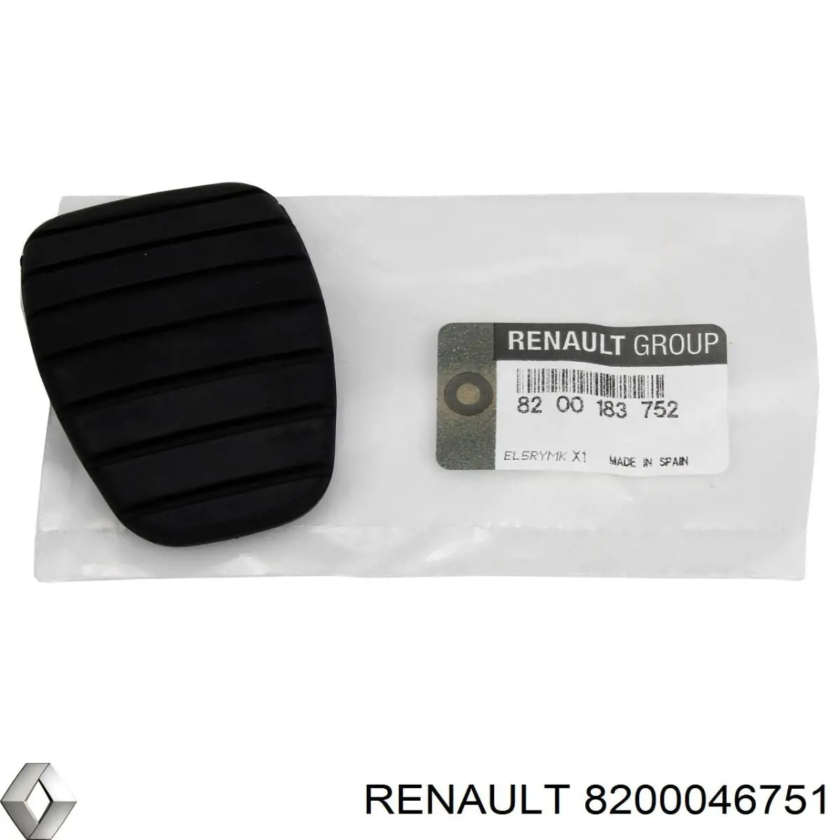 Do koszyka 8200046751 Renault (RVI) Uszczelniacz drzwi bocznych (przesuwnych)