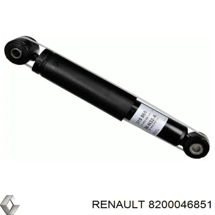 8200046851 Renault (RVI) Amortyzator tylny