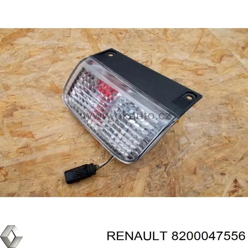 Do koszyka 8200047556 Renault (RVI) Lampa cofania prawa