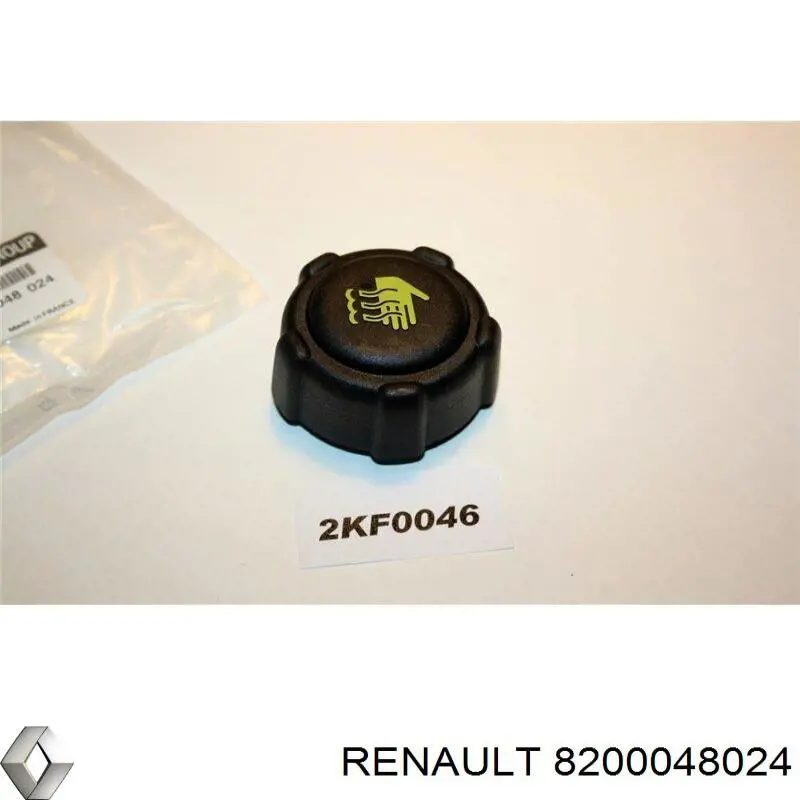 Pokrywa (korek) zbiornika wyrównawczego 8200048024 Renault (RVI)