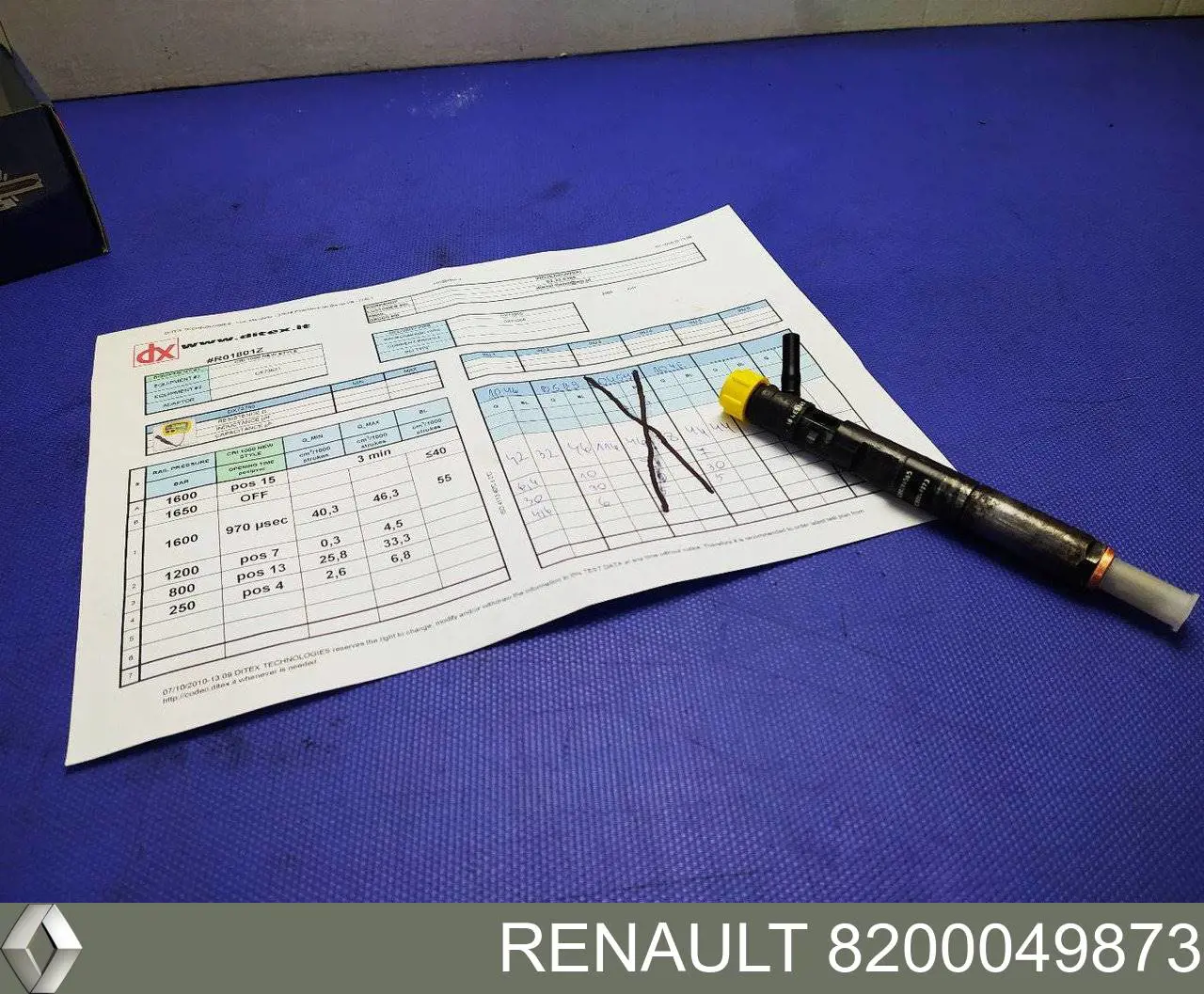 8200049873 Renault (RVI) Wtryskiwacz paliwa