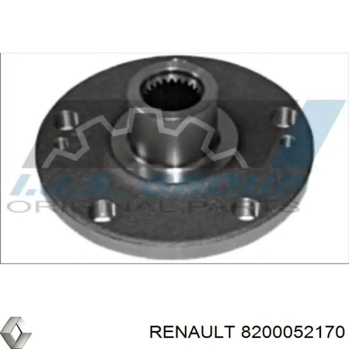 Piasta przednia do Renault Safrane I B54