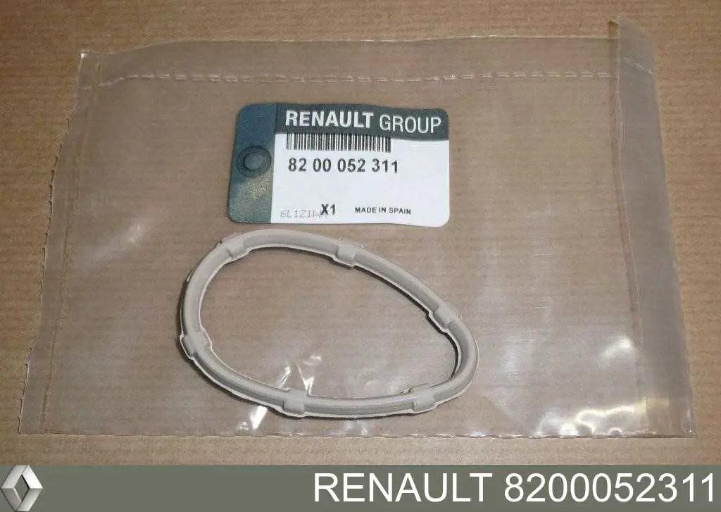 Do koszyka 8200052311 Renault (RVI) Uszczelka kolektora ssącego górna